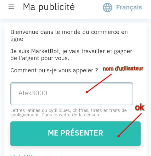 Ai marketing inscription nom d