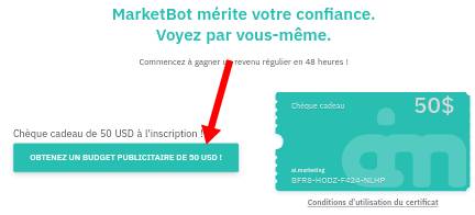 La première étape pour s