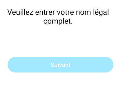 Création compte wave