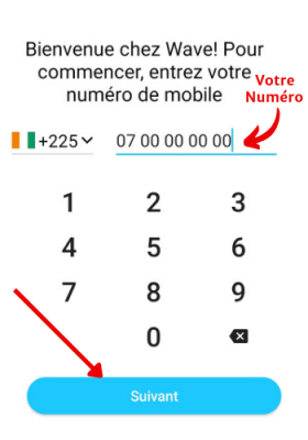 Ouvrir un compte wave