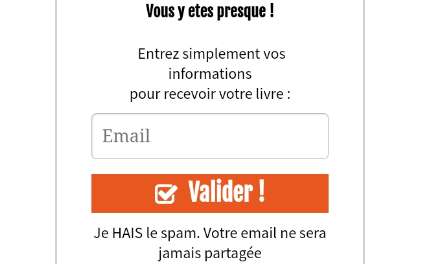 Une page de capture